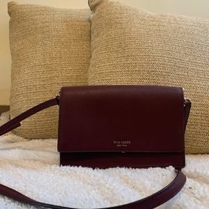 Kate Spade Convertible Crossbody Leather Handbag